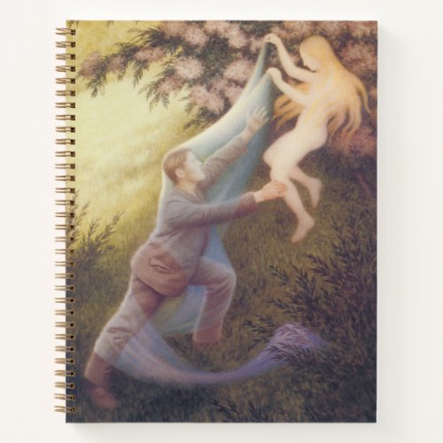 Fairy Dream by Theodor Severin Kittelsen Notebook