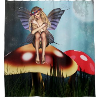 Fairy Dreamer  Shower Curtain by RenderlyYours at Zazzle