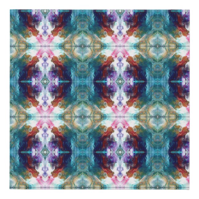 Fairy Dreams Acrylic Pour Canvas Print (Front)