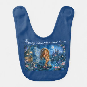 Fairy Dreams Come True Baby Bib