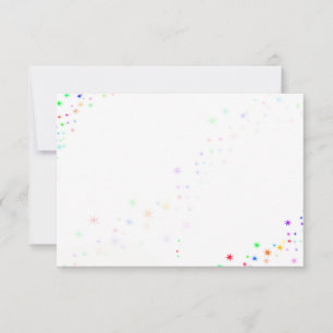 Fairy Dust Blank Note Card