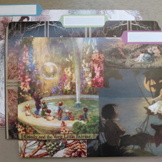 Fairy Dust Tricolor File Folders