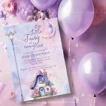 Fairy Enchanted Garden Pink Purple Birthday
