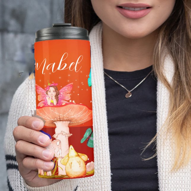  Fairy Enchanted Mushroom Magic Stars Personal Thermal Tumbler (Creator Uploaded)