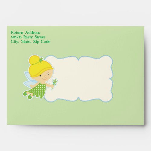Fairy Envelope Style A7 Greeting Card