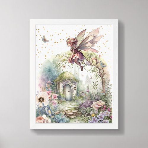 Fairy Fairytale framed art