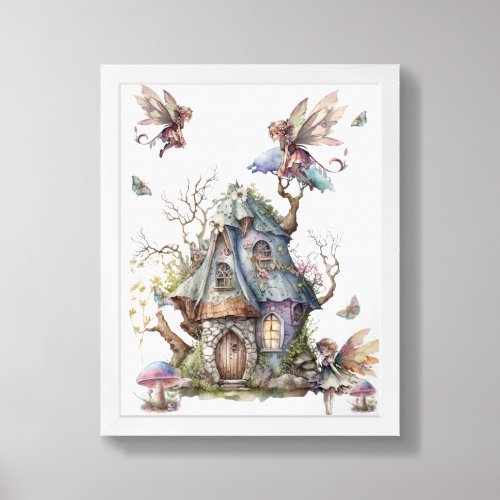 Fairy Fairytale framed art