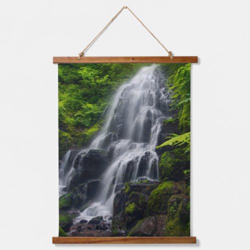 Fairy Falls  Colombia River Gorge Oregon Hanging Tapestry