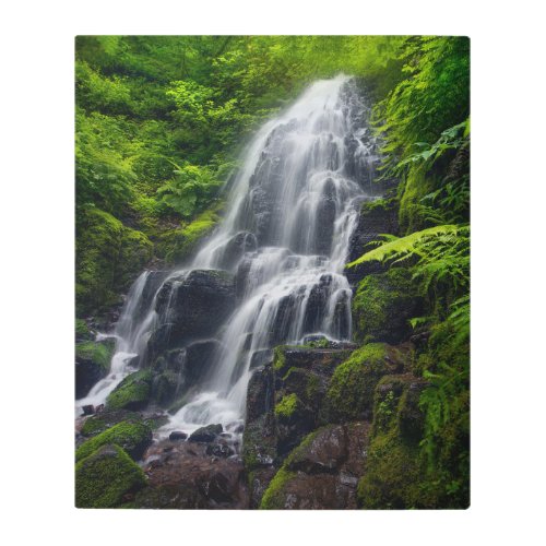Fairy Falls  Colombia River Gorge Oregon Metal Print