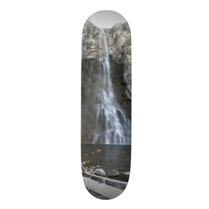 Fairy Falls in Yellowstone Skate Board