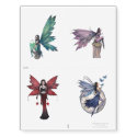 Fairy Fantasy Art Temporary Tattoos