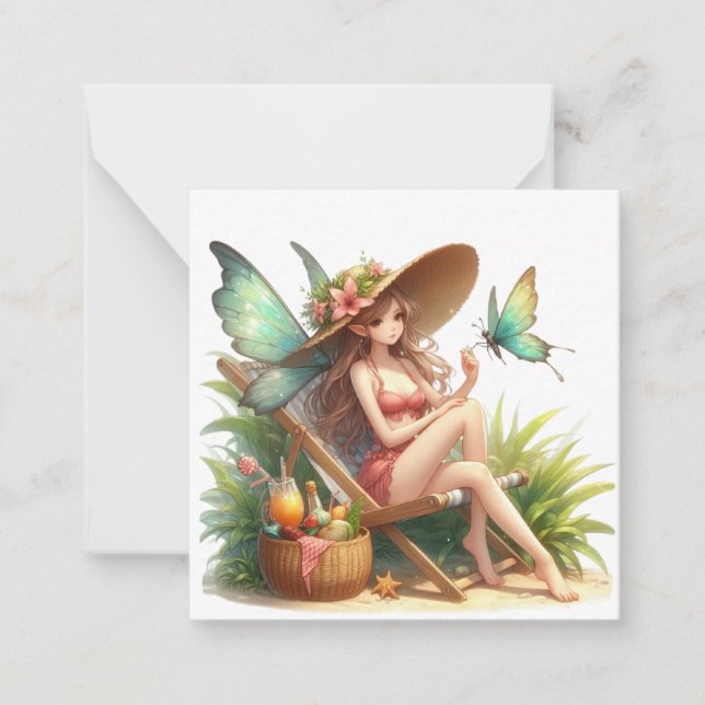 Fairy Fantasy Note Card (Front)