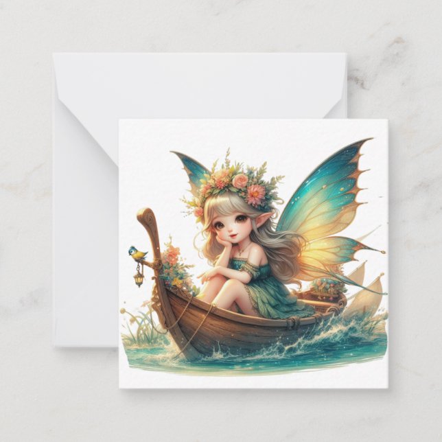 Fairy Fantasy Note Card (Front)