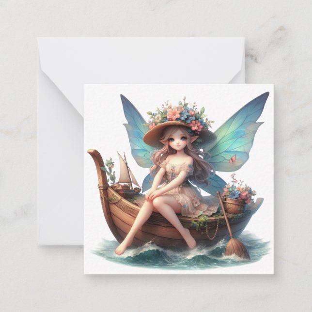 Fairy Fantasy Note Card (Front)