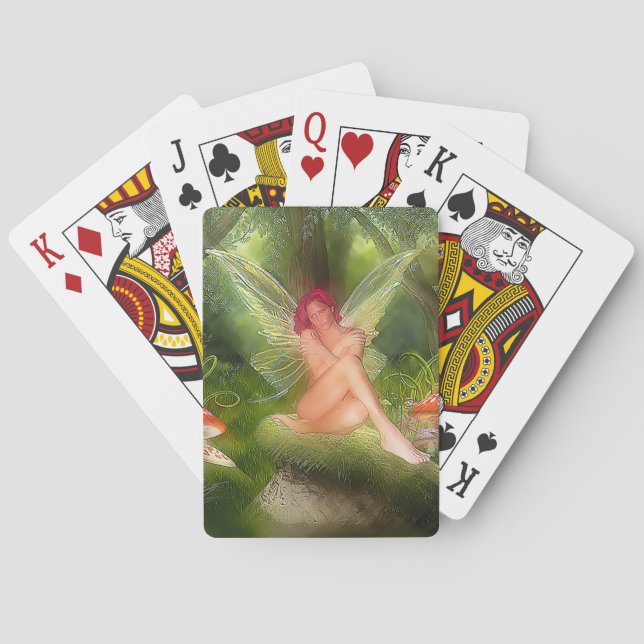 Fairy Fantasy Poker Cards (Back)