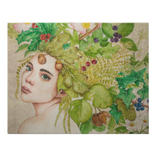 Fairy Faux Canvas Print