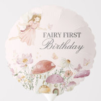 Fairy First Birthday Party Decor Favor