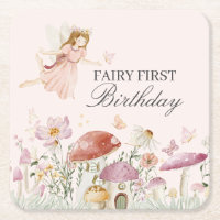 Fairy First Birthday Party Decor