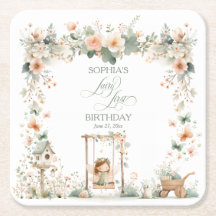 Fairy First Birthday Party Personalized