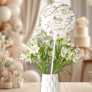 Fairy First Birthday Woodland Floral Balloon