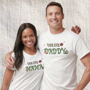 Fairy First Parents Dad Birthday T-Shirt