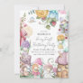 Fairy First Party Floral Fairies Girl 1st Birthday Invitation