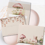 Fairy First Theme Girl's 1st Birthday Party Custom Envelope<br><div class="desc">Transport your guests to a whimsical world of enchantment from the moment they receive your invitations with our Fairy First Theme Girl's 1st Birthday Party Custom Envelopes! Designed to perfectly complement your fairy first birthday party decorations, these envelopes add an extra touch of magic to your invitations. Crafted with care...</div>