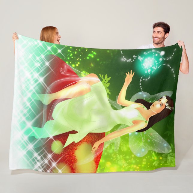 Fairy Fleece Blanket (In Situ)