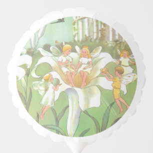 Fairy Floral Garden Enchanted Forest Girl Birthday Balloon