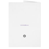 Fairy Flower Garden Custom Greeting Cards (Back)