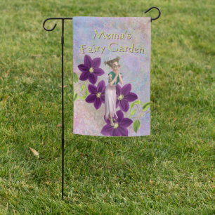 Fairy Flower Garden Flag