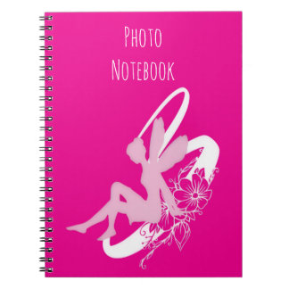 Fairy Flower Spiral Photo Notebook
