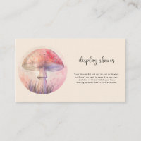 Fairy fly agaric - display shower