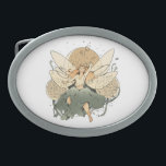 Fairy flying in the sky    belt buckle<br><div class="desc">A fairy flying in the sky is a beautiful and enchanting sight. The cottagecore esthetic often features elements of nature and whimsy,  making it the perfect setting for a fairy.</div>