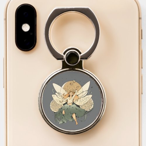 Fairy flying in the sky          phone ring stand
