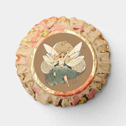 Fairy flying in the sky       reeses peanut butter cups