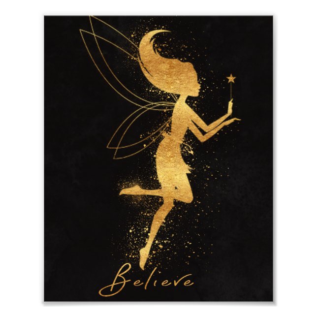 Fairy Foil Art Photo Print (Front)