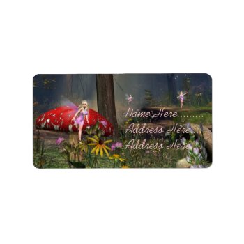 Fairy Forest Address Labels by RenderlyYours at Zazzle