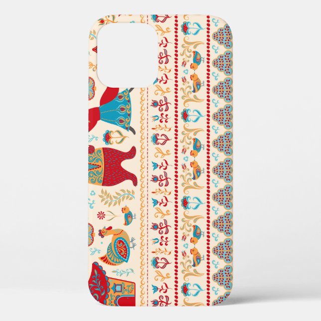 Fairy Forest Animals: Beige Background Case-Mate iPhone Case (Back)