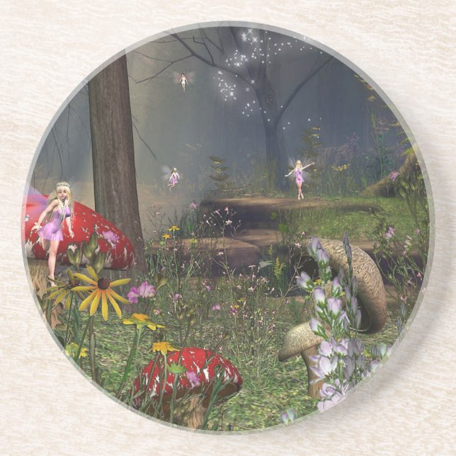 fairy forest coaster (Front)