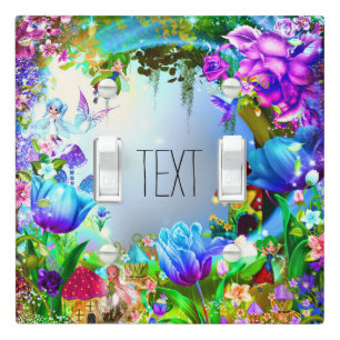 Fairy Forest Enchanted Magical Light Switch Cover