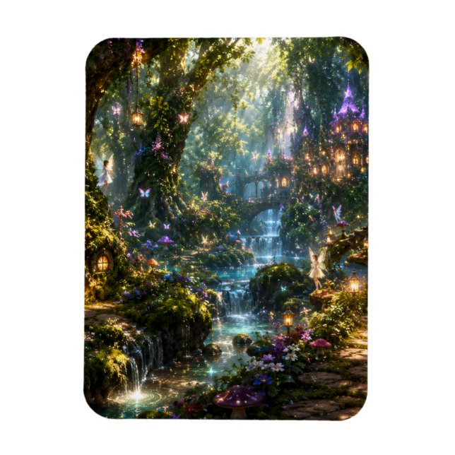 Fairy Forest Magnet (Vertical)