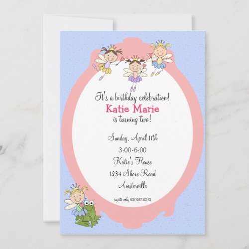 Fairy Friends Invitation