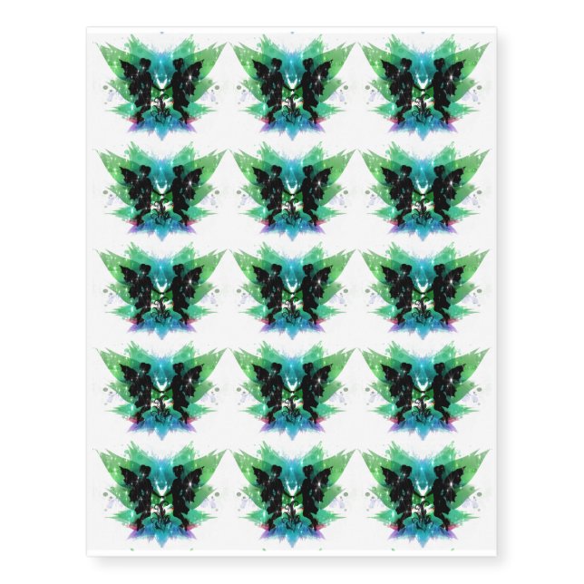 Fairy Frolic Temporary Tattoos (Front)