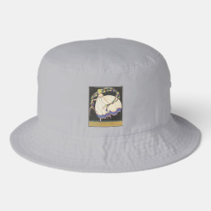 Fairy Frolicking With Flowers Bucket Hat