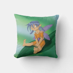 Fairy Fun Throw Pillow