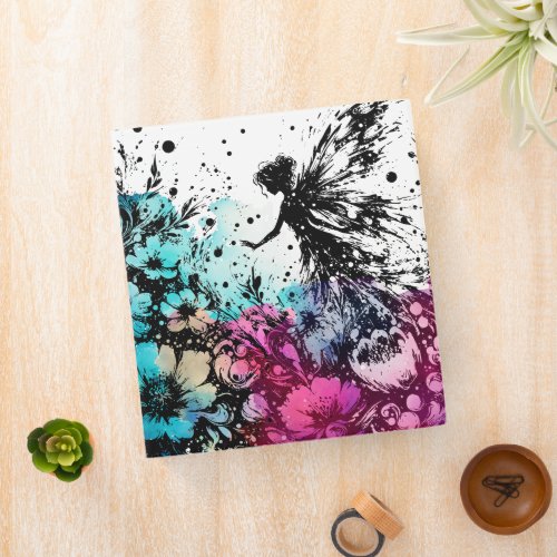 Fairy Garden  3 Ring Binder