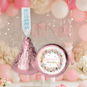 Fairy garden 4th birthday Hershey's Candy Favors