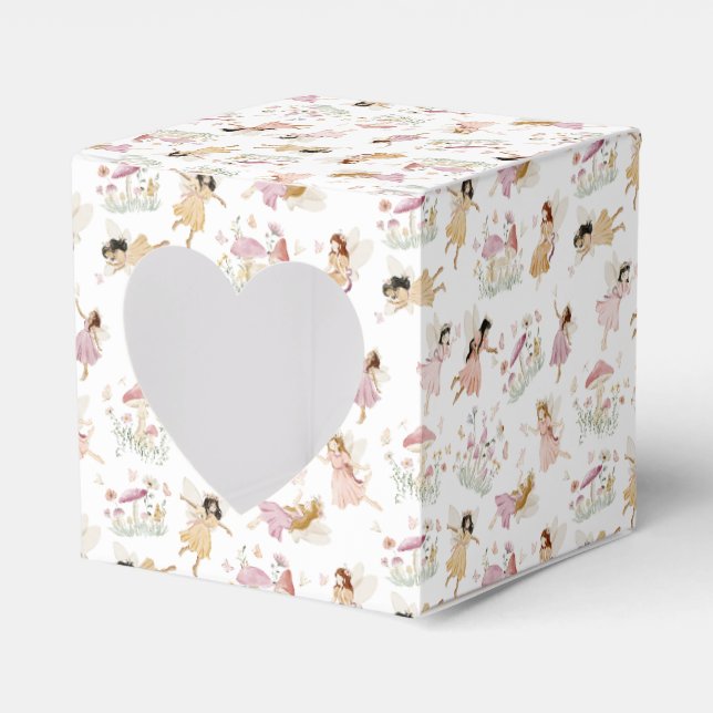 Fairy Garden Birthday Favor Boxes (Front Side)