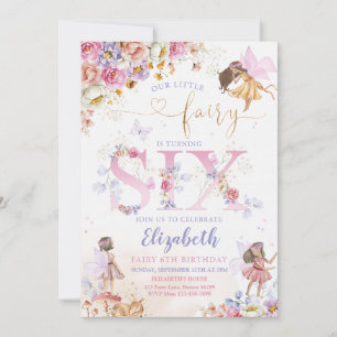 Fairy Garden Birthday Invitation